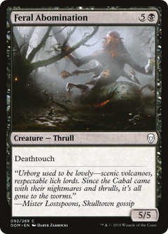 Feral Abomination - Foil