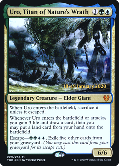Uro, Titan of Nature's Wrath (229) (Prerelease) - Foil