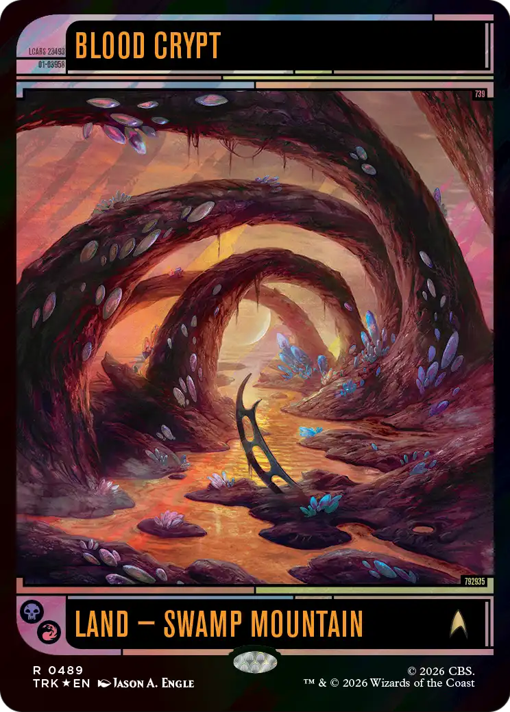 Blood Crypt (0489) (Showcase) (TRK) - Surge Foil