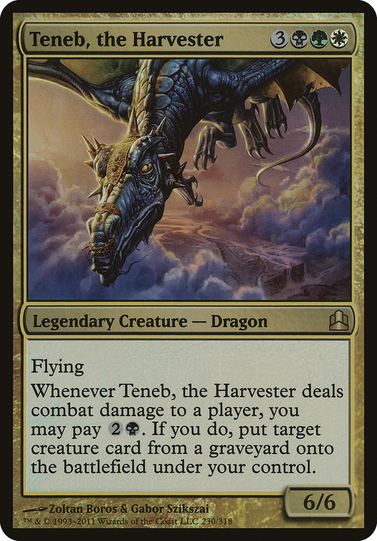 Teneb, the Harvester (Oversized) - Foil