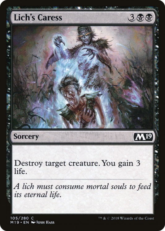 Lich's Caress - Foil