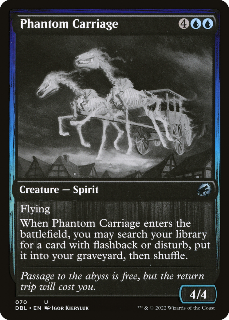 Phantom Carriage - Foil