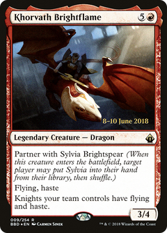Khorvath Brightflame (009) (Date Stamped) - Foil