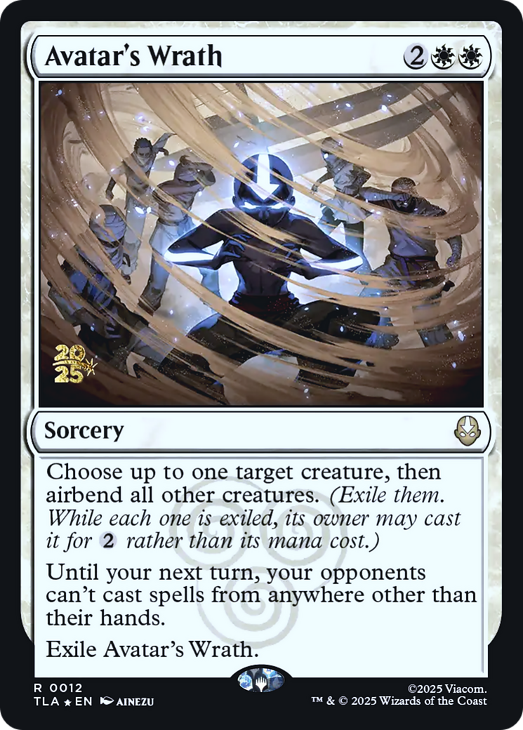 Avatar's Wrath (0012) (Prerelease) (PTLA) - Foil