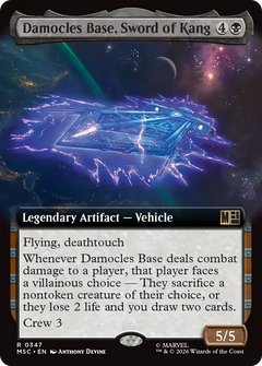 Damocles Base, Sword of Kang (0347) (Extended Art) (MSC)