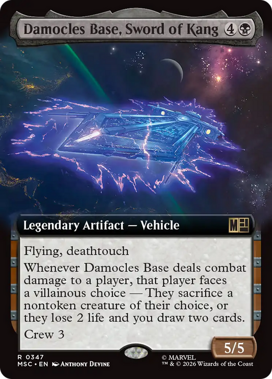 Damocles Base, Sword of Kang (0347) (Extended Art) (MSC)