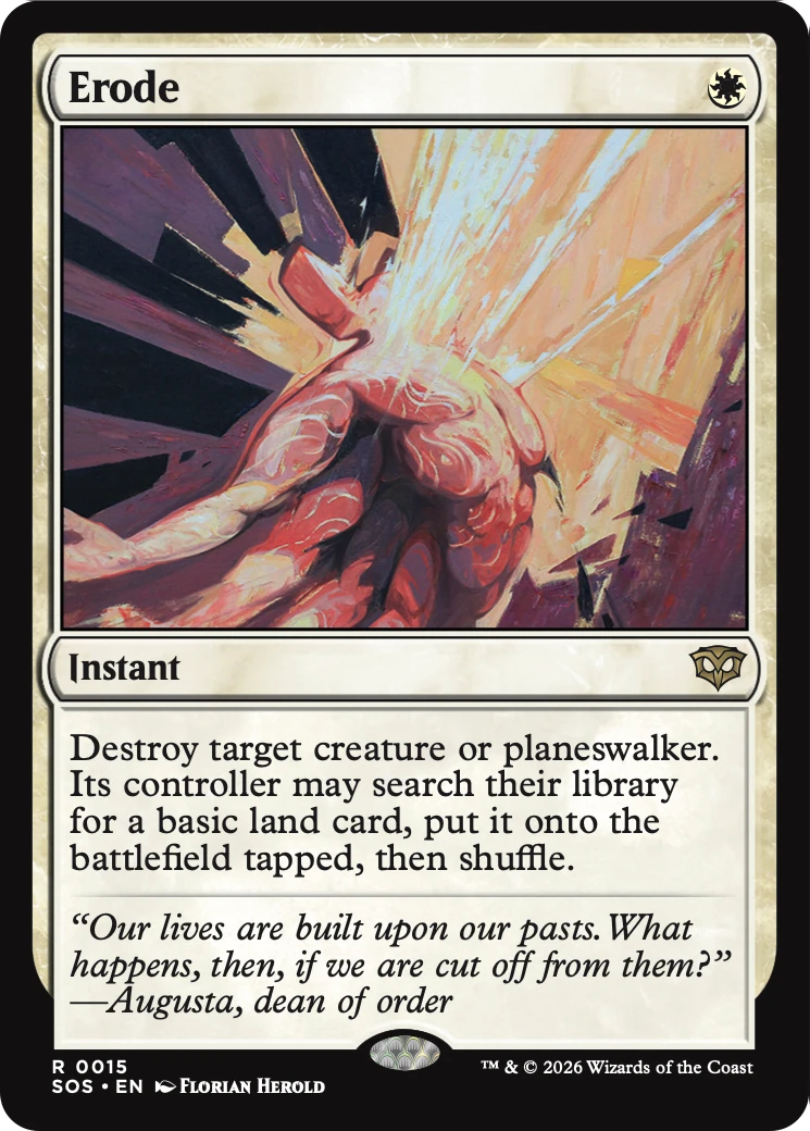 Erode (SOS) - Foil