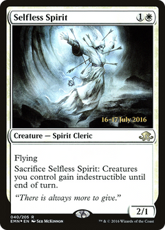 Selfless Spirit (040) (Prerelease) - Foil