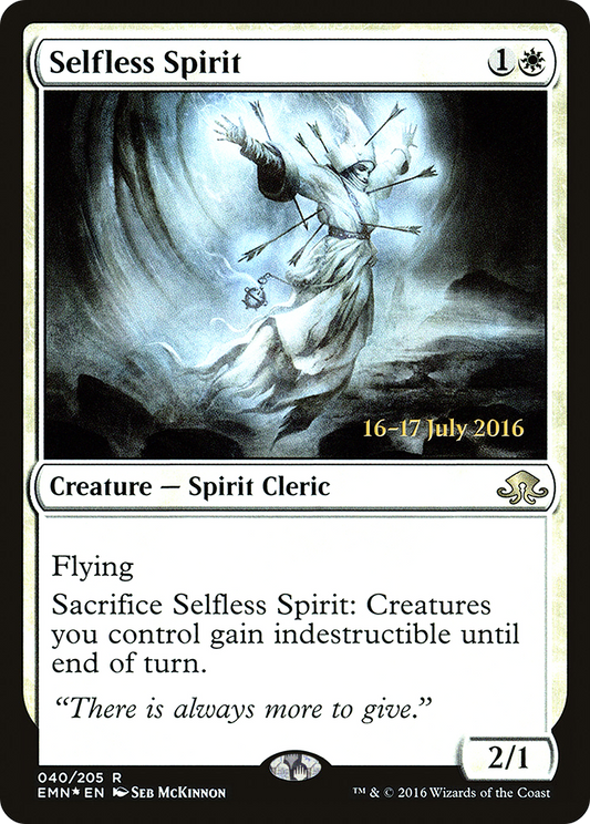 Selfless Spirit (040) (Prerelease) - Foil