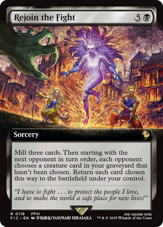 Rejoin the Fight (0118) (Extended Art) - Foil