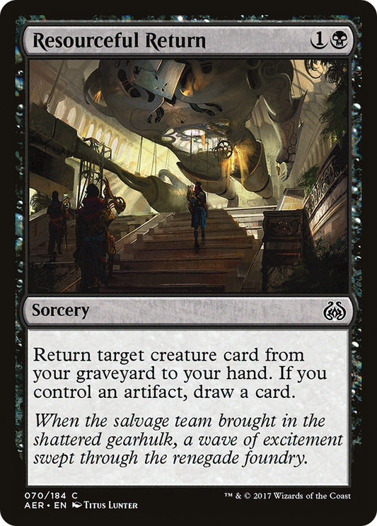 Resourceful Return - Foil