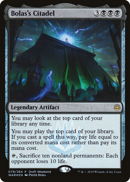 Bolas's Citadel (079) (Draft Weekend) - Foil