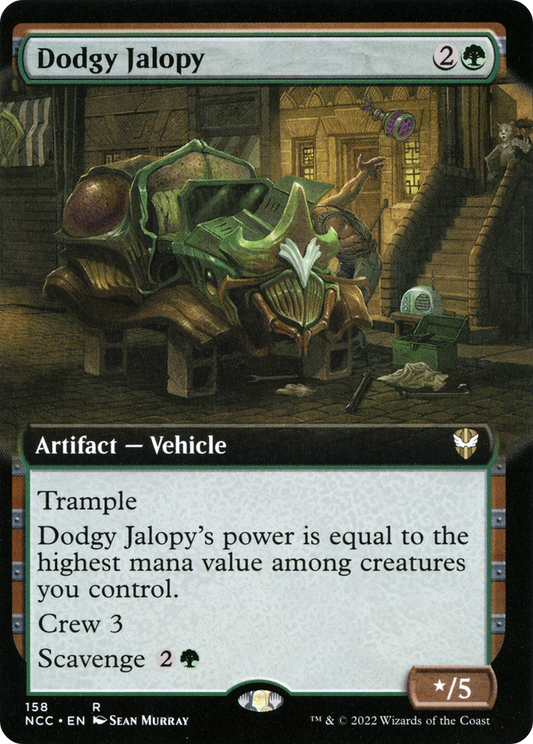 Dodgy Jalopy (158) (Extended Art)