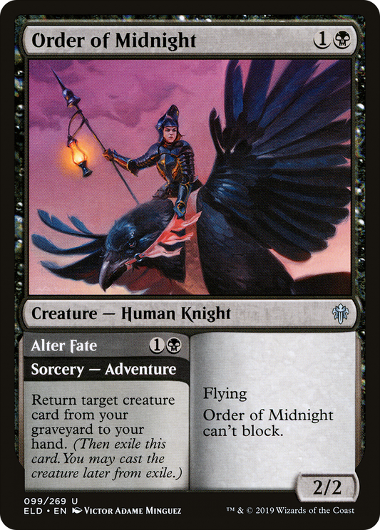 Order of Midnight // Alter Fate - Foil