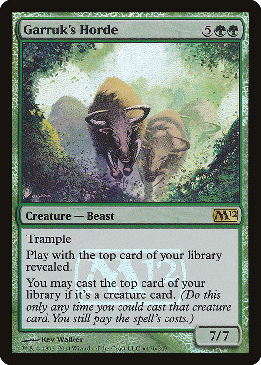 Garruk's Horde (176) - Foil