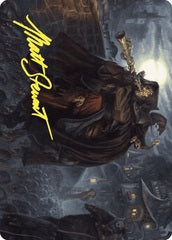 Totentanz, Swarm Piper (33/81) Art Card (AWOE) - Gold-Stamped Signature
