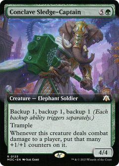 Conclave Sledge-Captain (0123) (Extended Art)