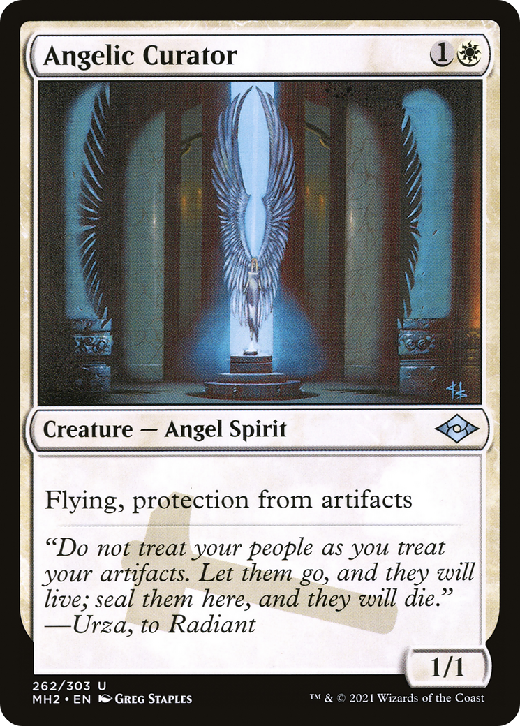 Angelic Curator - Foil Etched