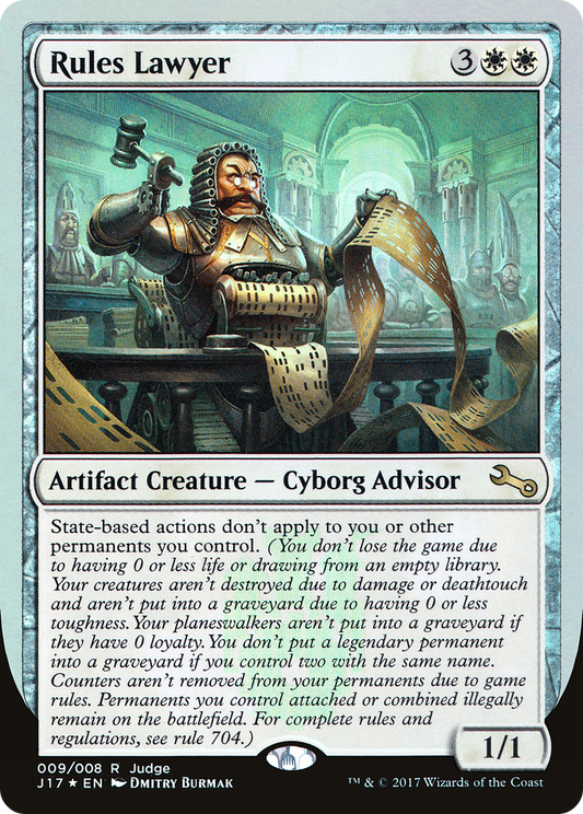 Rules Lawyer (009) (Judge) - Foil