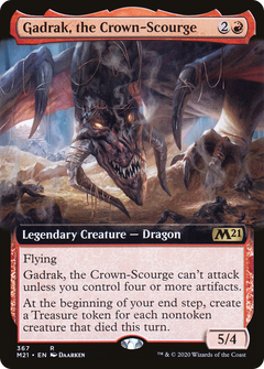 Gadrak, the Crown-Scourge (367) (Extended Art) - Foil
