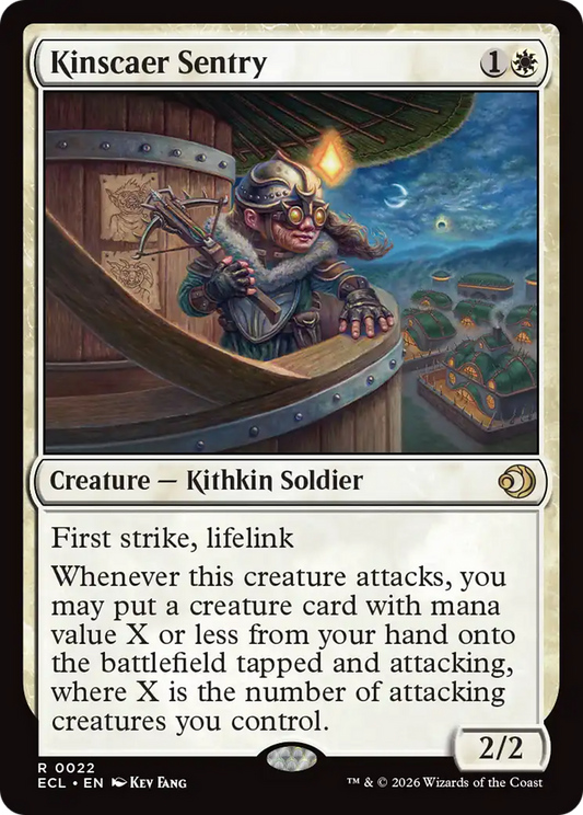 Kinscaer Sentry (0022) (ECL) - Foil