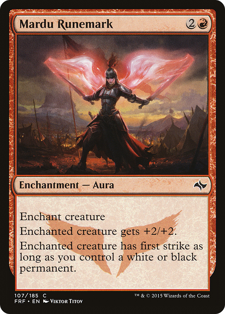 Mardu Runemark - Foil