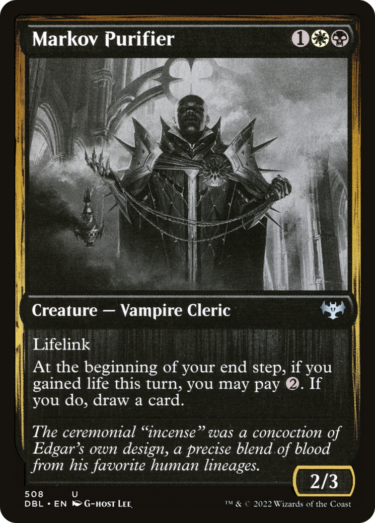 Markov Purifier - Foil