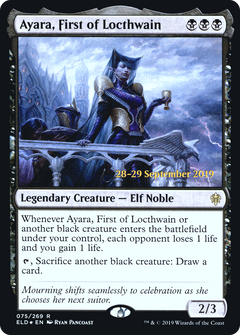 Ayara, First of Locthwain (075) (Prerelease) - Foil