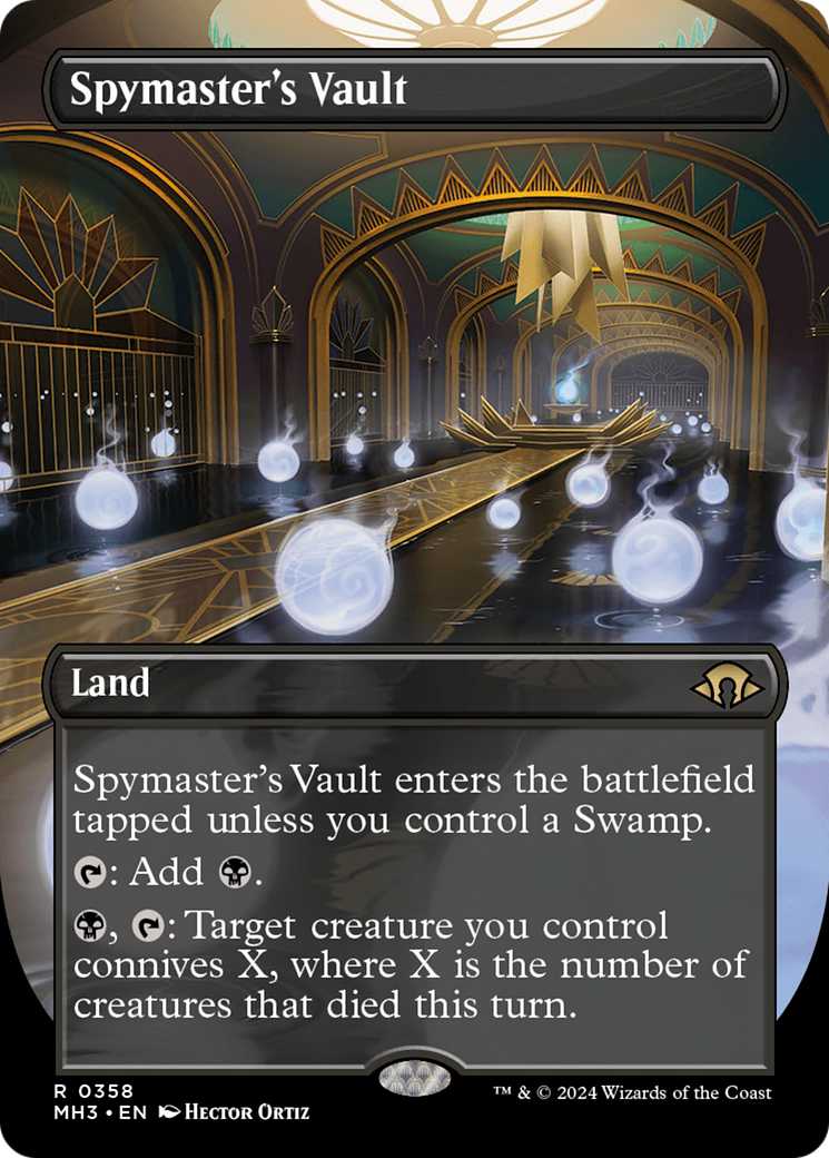 Spymaster's Vault (0358) (Borderless) - Foil