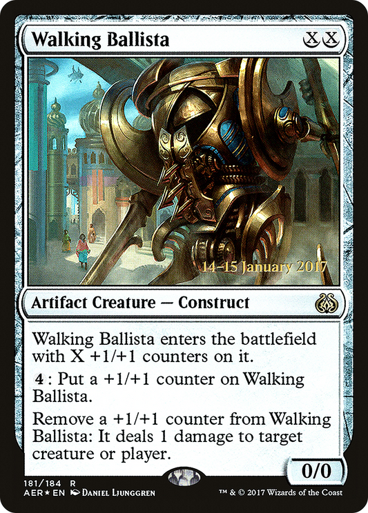 Walking Ballista (181) (Prerelease) - Foil