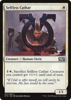 Selfless Cathar - Foil
