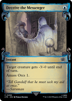 Deceive the Messenger (0498) (Showcase) - Silver Foil