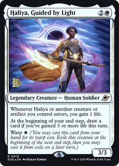 Haliya, Guided by Light (0019) (Prerelease) - Foil
