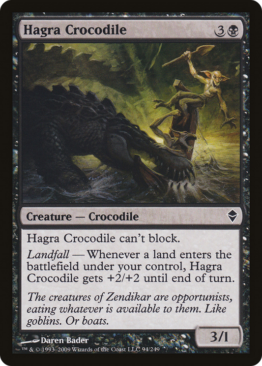 Hagra Crocodile - Foil