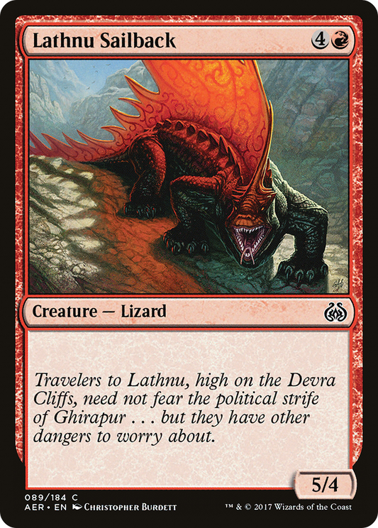 Lathnu Sailback - Foil