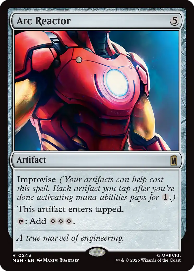 Arc Reactor (0243) (MSH)