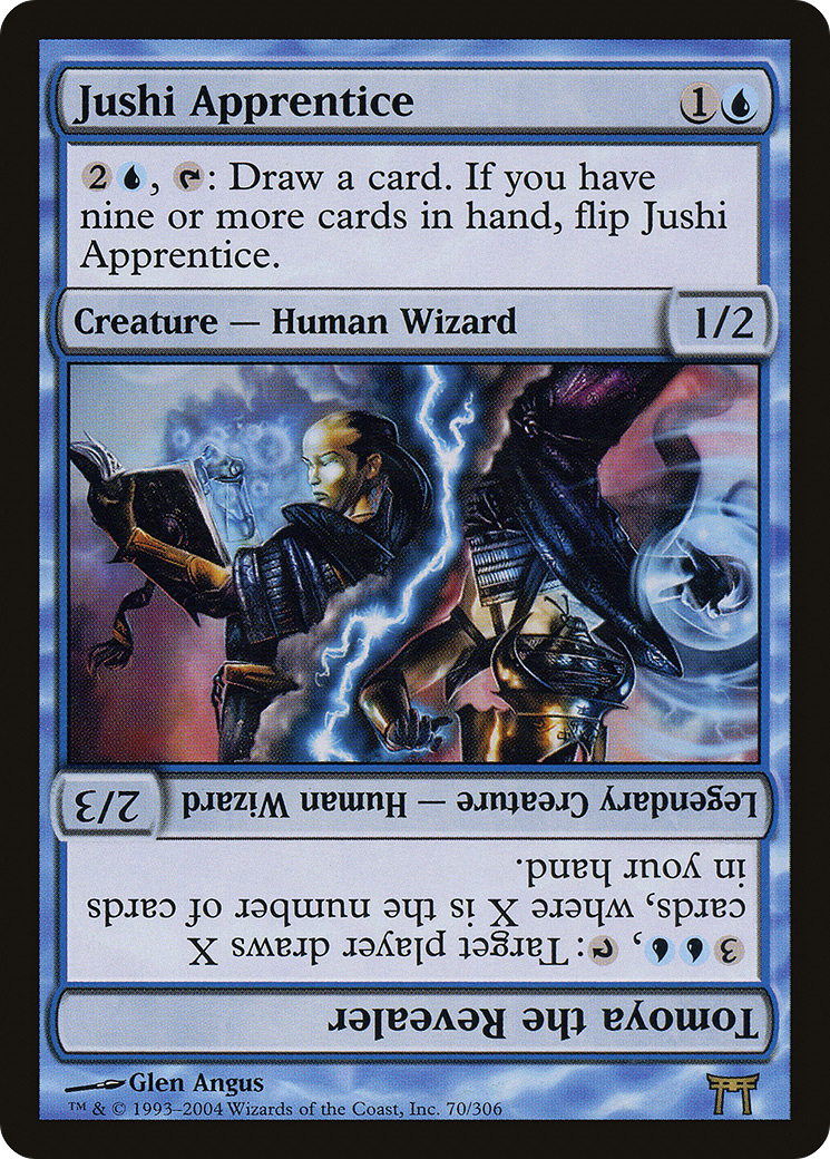 Jushi Apprentice // Tomoya the Revealer - Foil