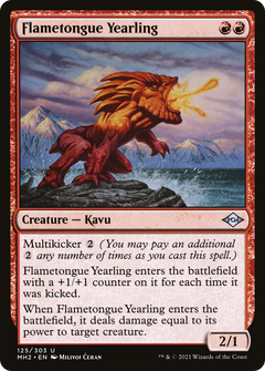 Flametongue Yearling - Foil