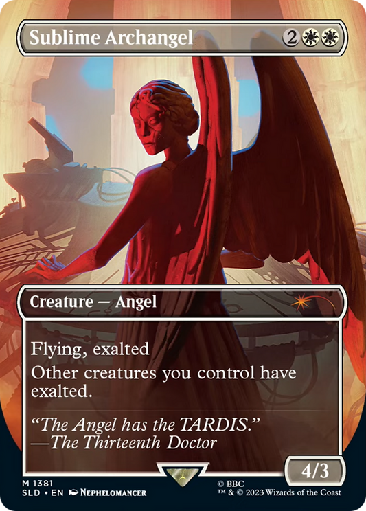 Sublime Archangel (1381) (Borderless) - Foil