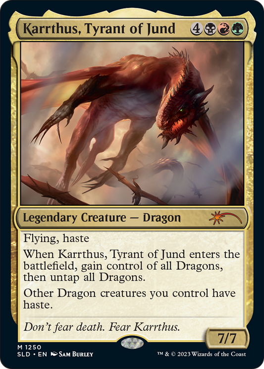 Karrthus, Tyrant of Jund (1250) - Foil
