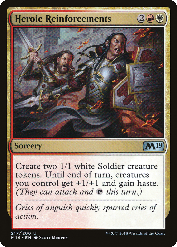 Heroic Reinforcements - Foil
