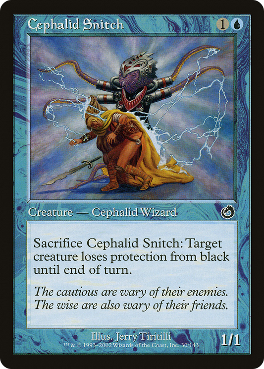Cephalid Snitch - Foil