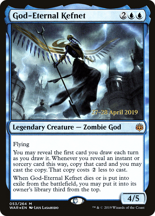 God-Eternal Kefnet (053) (Prerelease) - Foil