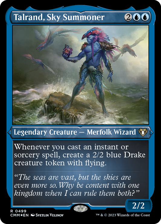 Talrand, Sky Summoner (0499) - Foil Etched