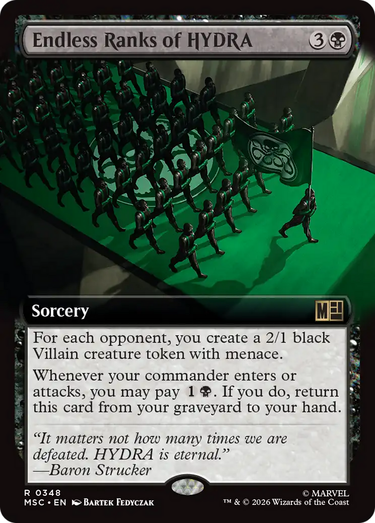 Endless Ranks of HYDRA (0348) (Extended Art) (MSC)