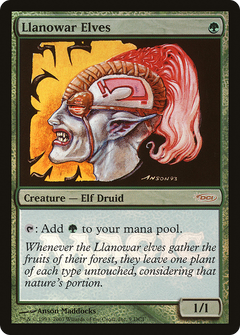 Llanowar Elves - Gateway Foil