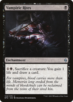 Vampiric Rites - Foil