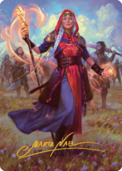 Jaya, Fiery Negotiator (34/81) Art Card (ADMU) - Gold-Stamped Signature