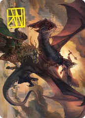 Witch-king, Bringer of Ruin (34/81) Art Card (ALTR) - Gold-Stamped Signature
