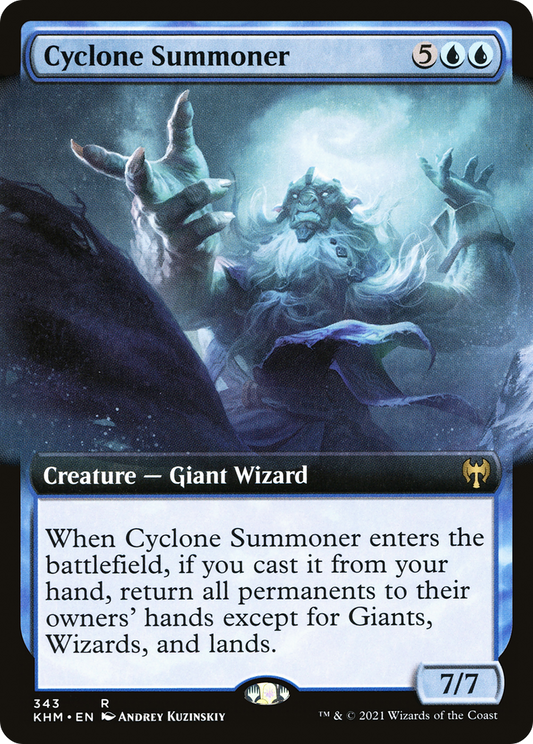 Cyclone Summoner (343) (Extended Art)